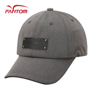 [팬텀] 남성 로고 와펜 패치 볼캡 211B3CP604_GY