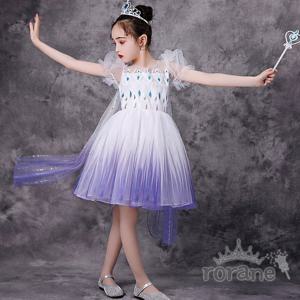 [로라네]할로윈 공주 눈꽃 여왕 드레스 반팔