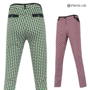 페라어스 여성 볼트나염 스판 골프바지 APYE8231F2