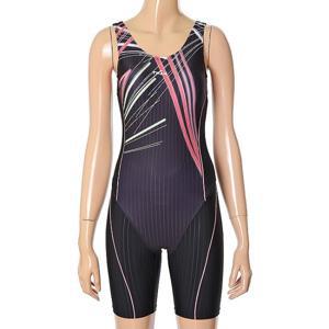 [티막]강습용 4부 여성 실내수영복 EKF1004BK