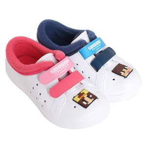 [나린키즈]도티잠뜰 투벨크로 내피 방한실내화