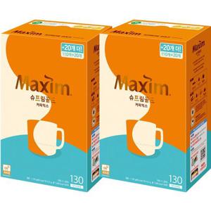 [마트인코리아_MIK]동서 맥심 슈프림골드 커피믹스 130T X 2개