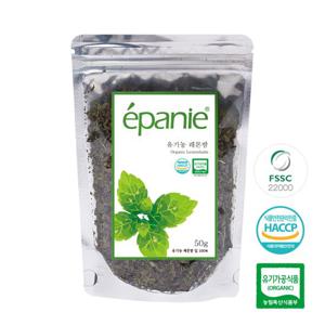 에빠니 유기농 허브차 레몬밤차 리필팩 50g 허브티 잎차