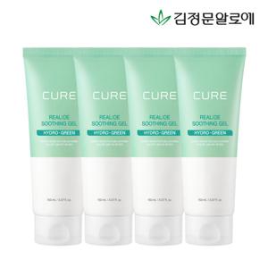 [김정문알로에] 큐어 리알로에 수딩젤 150ml 4개