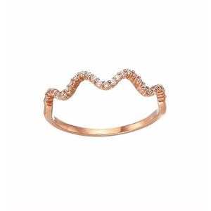 [GB] 데일리 웨이브 큐빅 10K GOLD 반지 LRTK3026