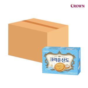 크라운 크라운산도 크림 161g x 12개