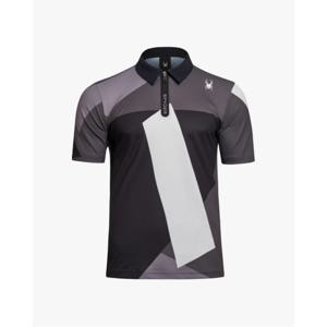 [스파이더] 남성 프로웹 컬러 패턴 폴로 셔츠 SPHMCNTS241MPBK