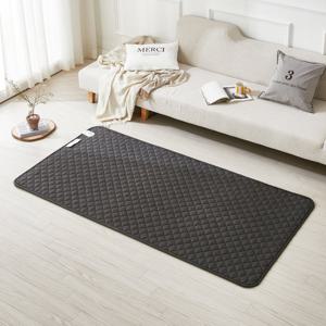 더안 EMF 2세대 인체감지 탄소매트 전기장판 진그레이 싱글