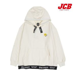 [JCB][JCB] 로고 밴드 장식 후드티셔츠 (JBK8R745GSI)