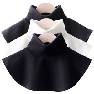 베이직 페이크 스판 목 폴라 빅사이즈 3751