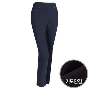 국산 겨울 슬림 스판 기모 밴딩 슬랙스 ACE-WPT-1092-네이비