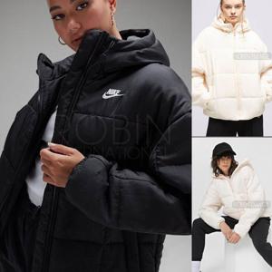 나이키 여성 써마 루즈핏 후드 패딩 자켓