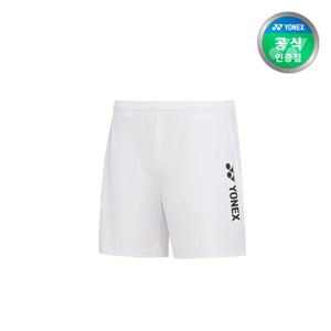 요넥스 여성 우븐 반바지 화이트 231PH004F