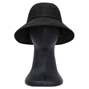 수지 국산 여성 봄 햇빛차단 뒷리본 벙거지 KM-WH-0696-블랙