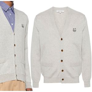 메종키츠네 가디건 볼드폭스헤드 MM00509KT1036 H120 국내