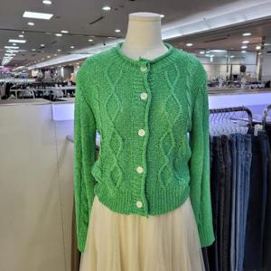 더스토아 DP01 라운드 꽈배기 가디건 T24nta227g014