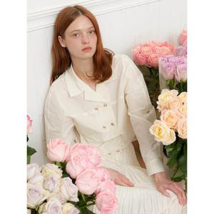 [올리브데올리브]드로우스트링 아우터형 크롭 블라우스(OW4MB404)