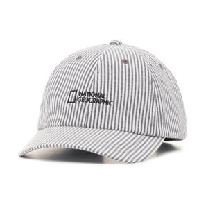 [내셔널지오그래픽키즈] K245KHA060 스트라이프캡 BLACK