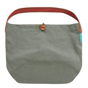 샵앤) 국산 면 100 캔버스 패션 에코백 PLC-WBAG-0648-카키