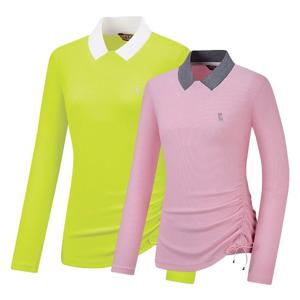 비티알 BTR 골프 여성 가을 긴팔 카라 티셔츠 스쿼럴(여) BRT4561W