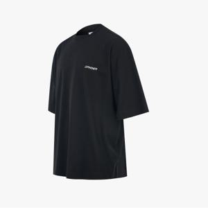 [스파이더] 남성 THE H 오버핏 반팔 티셔츠 SPJMCNRS331MBLK