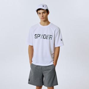 [스파이더] 남성 러닝 메쉬 자카드 4.5부 반바지 SPJFCNTR232MCMG