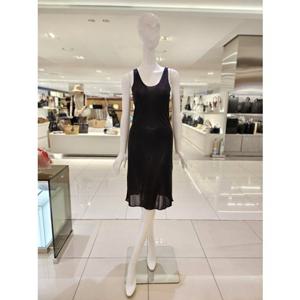 [와코루] 무릎 아래 기장 수웨이브론원단 풀슬립 (WFS1110R-BK)