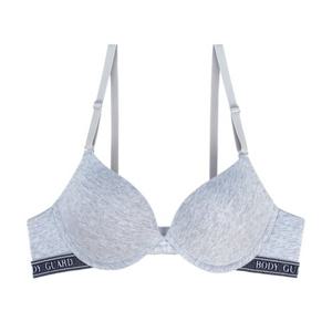 [보디가드]뉴베이직 멜란그레이 면스판 브라 BGWBA195
