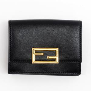 펜디 마이크로 여성 반지갑 소형지갑 컴팩트지갑 블랙 8M0395AHM0F0KUR