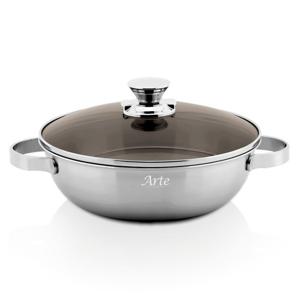 [퀸센스]아르떼 통5중스텐 IH 인덕션냄비 궁중전골냄비 24cm