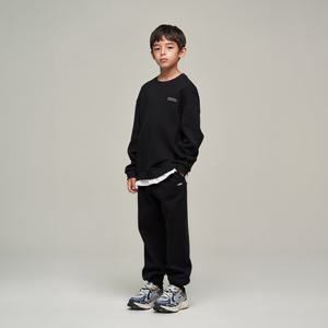 [내셔널지오그래픽 키즈] K243UPB920 맨투맨 SET CARBONBLACK