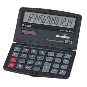 CASIO계산기 (SL-240LB) 접이식 사무기기