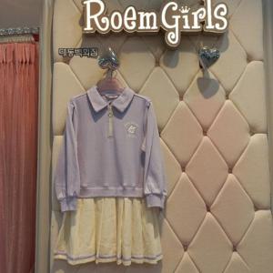 로엠걸즈 DP01 슈아 반집업 다이마루 원피스 RGOM2482S