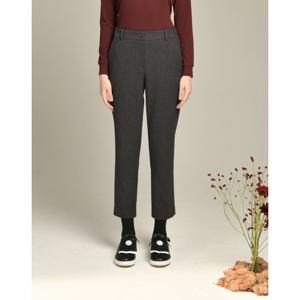 닥스 골프 여성 24FW ONLINE EXCLUSIVE 멜란지 그레이 원턱 팬츠 DNPA4D901G3