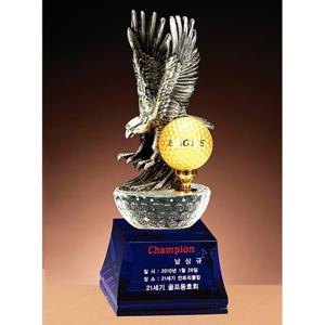 금속 이글 트로피 F2134 골프 이글패 이글상패