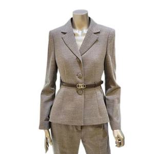 [미니멈] 페플럼 싱글 벨티드 재킷  MWDAWJ9120