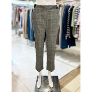 [트리아나]체크 일자핏 정장 바지 AJ3XA26