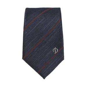 [에스티듀퐁(셔츠)]네이비 스트라이프 넥타이 TE4FM61KA029TNY