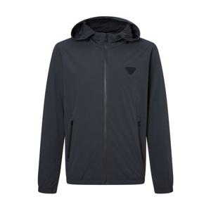 헤지스 골프 24FW 그레이 남성 후드 탈부착 바람막이 HUJU4C601G3