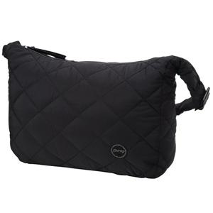 [핑골프][양말증정]여성 퀼팅 패딩 토트백 121D3BG052_BK