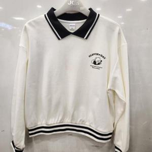 애플핑크 HC07 곰그래픽 요꼬  카라맨투맨 APK8T105GSI