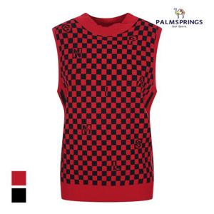 [팜스프링스] 여성 다트패턴 민소매니트_SKVL243402