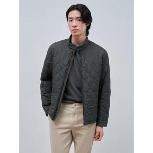 [빈폴멘] [Essential] 다이아 패딩 헤링턴  카키 (BC4938EP1H)