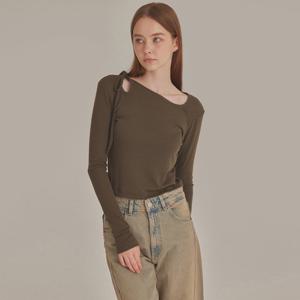 TWO-WAY SHOULDER STRAPPY TOP_T426TP120(DK)