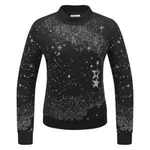 [링스] 여성 은하수자카드 방풍 후드 스웨터 L21D4SR258_BK