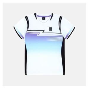 비트로 여성용 스트레치 스판덱스 흡습속건 에어로쿨 반팔티셔츠 PZRT72474_WH