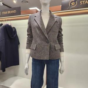 수스 HC04 컬러 보카시 포켓 숏 자켓 S244BJKA12