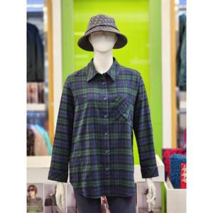 그린조이 세이브존07 여성 체크 남방 셔츠 GF24WA81W2