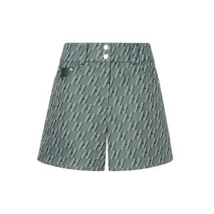 헤지스 골프 여성 24FW 가격인하그린 여성 H로고 패턴 우븐 자카드 반바지 HWPA4D715E3