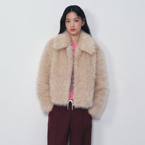 [랩]롱헤어 퍼자켓 퀼팅안감(AQ4FJA60)